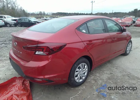 2019 Hyundai Elantra Se from USA, damaged, VIN 5NPD74LF9KH493963